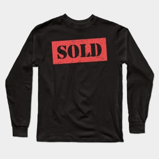 SOLD | Realtor & Real Estate Stamp Long Sleeve T-Shirt